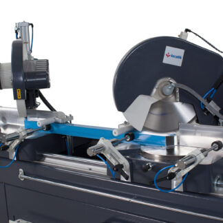 GEMINI - II A Máquina de corte de doble cabezal de 16" cuchilla - con pantalla digital semiautomática