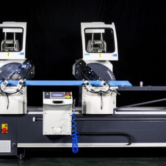 GEMINI - IV SA Máquina de corte de doble cabezal de 18" - Semiautomática con servocontrol de 1 eje